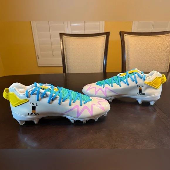 Adidas Freak 22 x The Simpsons Krusty Clown Football Cleats Size US 13.5 - Picture 12 of 15